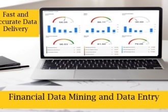 extract, analyze and summarize financial information
