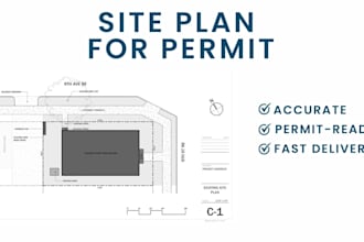 do site plan for permit