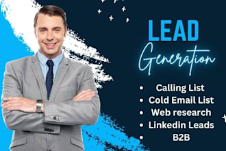do b2b lead generation collecting email, cold calling list