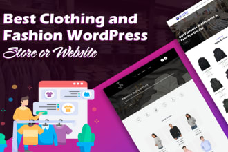 design best clothing and fashion store or website