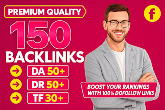 build high quality da dr tf white hat SEO backlinks