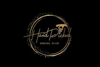 design a ultra sexy logo for an upscale poly social club
