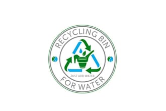 design the worlds first water recycling logo