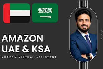 be your amazon fba virtual assistant for uae ksa