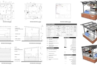 draw architectural drawings for your dream house, permissions to building regs