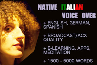 record high quality voice over