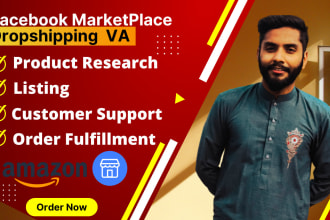be your VA for facebook marketplace dropshipping