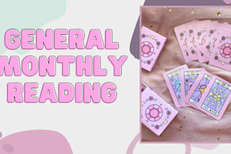 do a monthly tarot reading