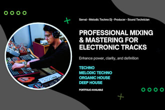 mix and master your electronic music track