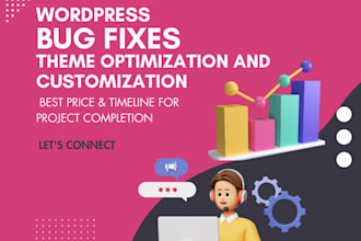 fix any type of wordpress bugs within 12  hours