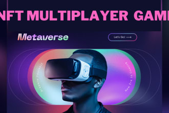 develop nft metaverse game, 3d multiplayer game, crypto game
