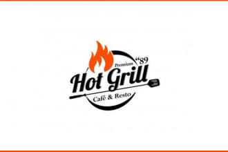 design different food, drink and cafes logo