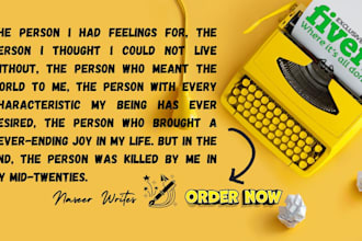 write horror mystery and romance short stories and novels