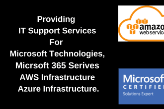 setup AWS and azure and windows platform infrastructure services