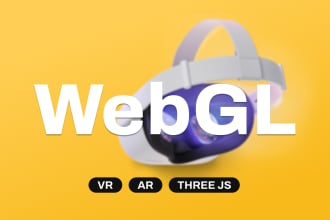 develop interactive three js website