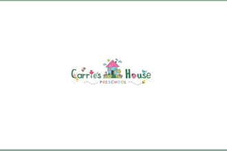create childcare education daycare school logo