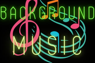 provide background music for video or campaign