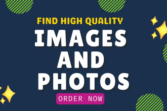 find any type of images and photos for you