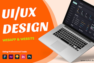 create web application or admin panel design