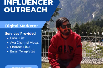 do influencer outreach for youtube tiktok and instagram