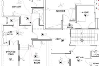 create an electrical floor plan for you on autocad