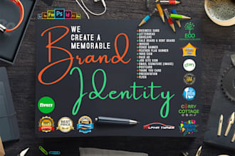 design a creative brand identity package