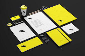 do a brand style guide with logo design for your business