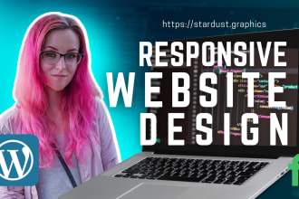 design a responsive website on wordpress using divi