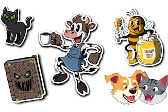 create a retro 1930s rubberhose style character