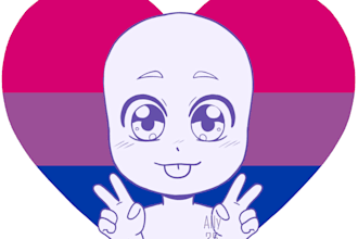 draw you a pride chibi icon ych