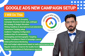 setup google ads adwords PPC campaign from scratch