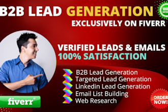 do perfect b2b lead generation and email list building