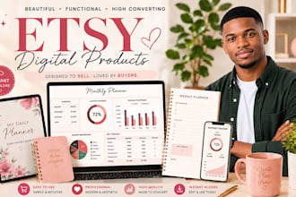 setup etsy shop etsy digital products design etsy shop etsy digital products seo