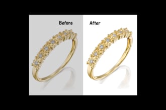 doing exclusive jewelry retouching for you