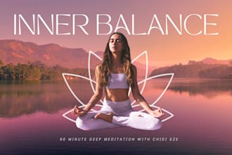 create 10 powerful and healing meditation music customized for you
