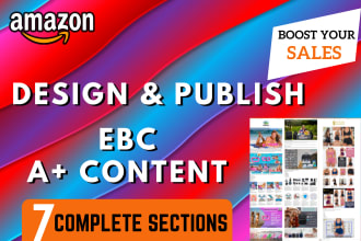 create amazon ebc enhanced brand content, a plus content