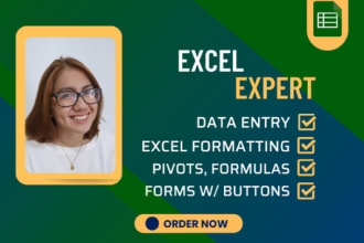 prepare your spreadsheet or excel data
