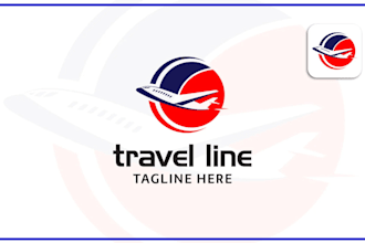 do a awesome airline logo design
