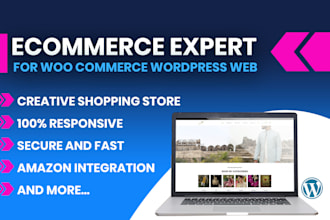 be your ecommerce expert for wordpress and shopify