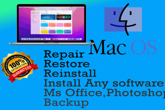 fix, repair any macbook, mac m1 m2, and speed up any imac