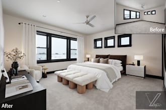 create photorealistic virtual staging for real estate listings