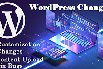 edit and make changes to your wordpress site