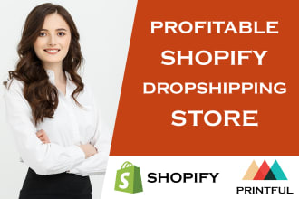 design a profitable shopify store with trending winning products
