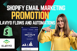 setup shopify email marketing automation shopify klaviyo flows to boost sales