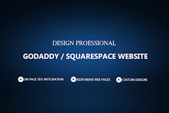 design or redesign godaddy website design