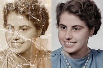 improve and sharpen the quality of your images, retouch photos