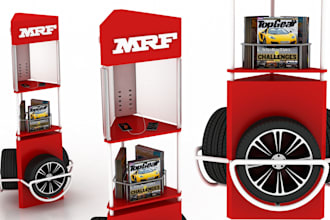 design retail tyre display