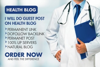 do guest post on health blog