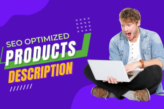 do SEO optimized shopify product description