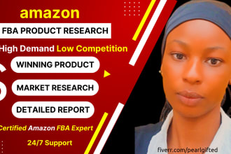 find and source latest winning amazon fba products for you from any country